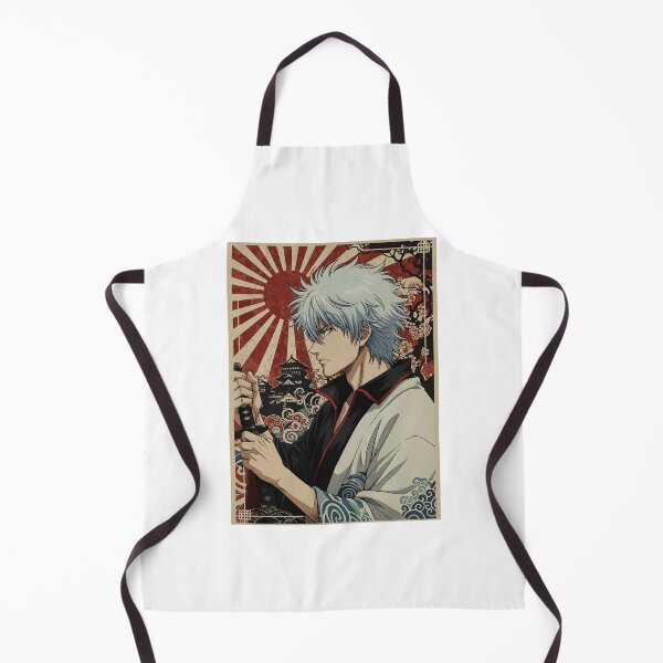 Item preview, Gintoki Vintage Japanese Poster designed and sold by MadShroomPrints.