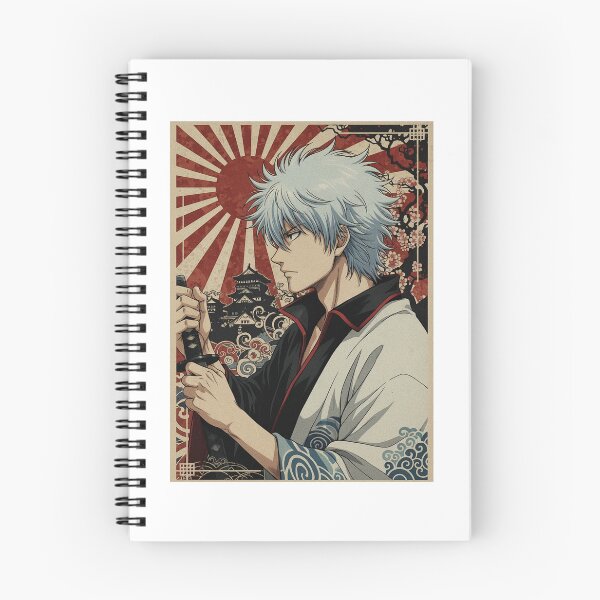 Item preview, Gintoki Vintage Japanese Poster designed and sold by MadShroomPrints.