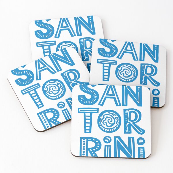 Item preview, Santorini, Greece, City names, Minimalist T-Shirt designed and sold by MinimalistSunny.