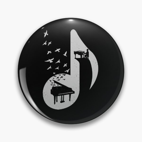 Artikelvorschau, Musical note - Piano entworfen und verkauft von barmalisiRTB.