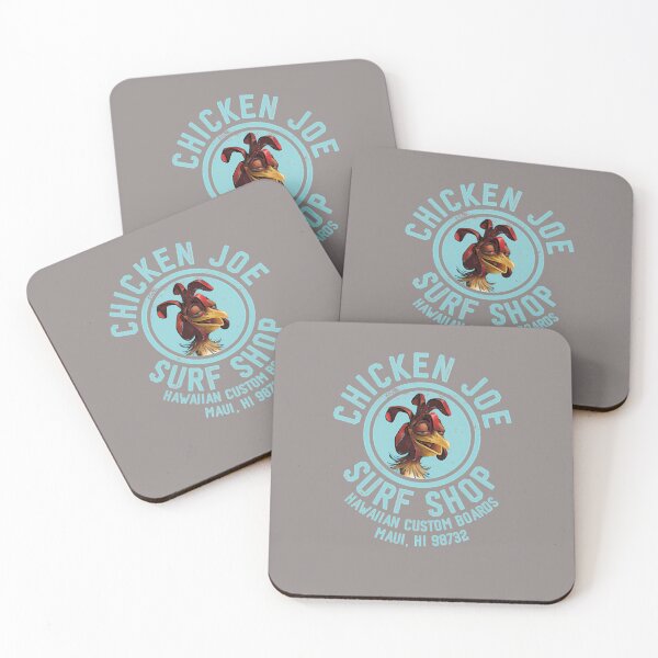 Item preview, CHICKEN-JOE-SURF-SHOP-T-SHIRT designed and sold by ArthurRicker.