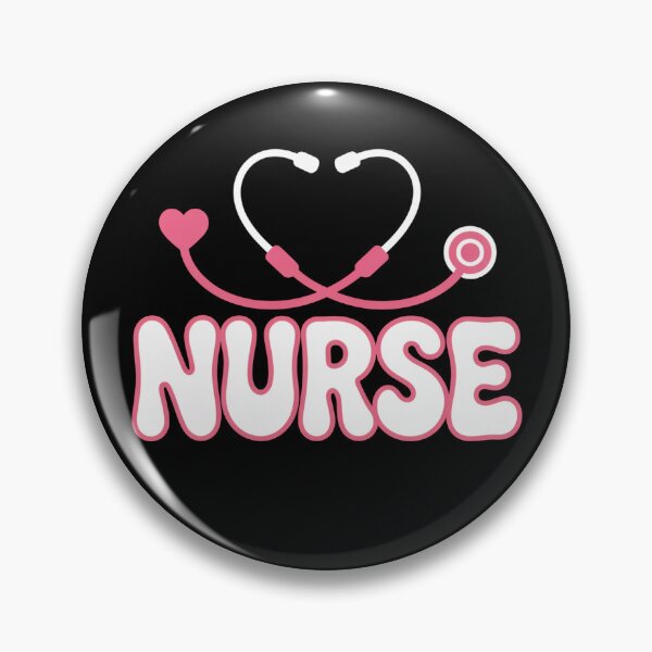 Item preview, NURSE Heart Stethoscope Cute Pink Design designed and sold by flagylART.