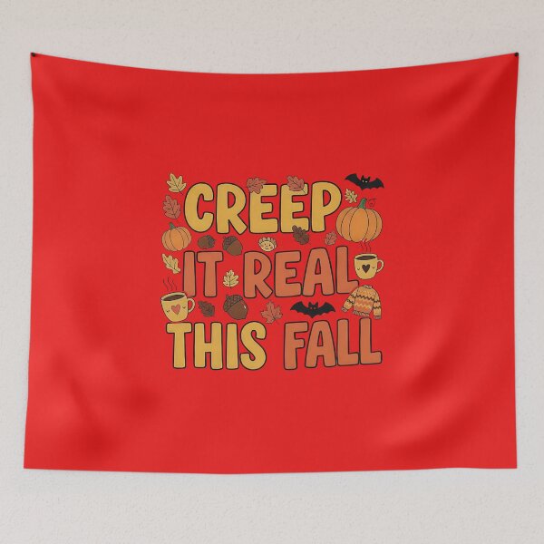 Item preview, Funny Design, "Creep It Real This Fall" Holidays Thanksgiving Halloween designed and sold by StyleGuru.