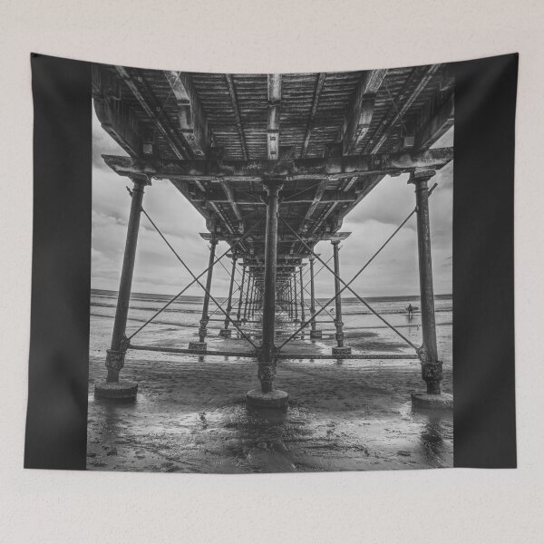 Item preview, Saltburn-by-the-Sea Pier designed and sold by Alisonchambers2.