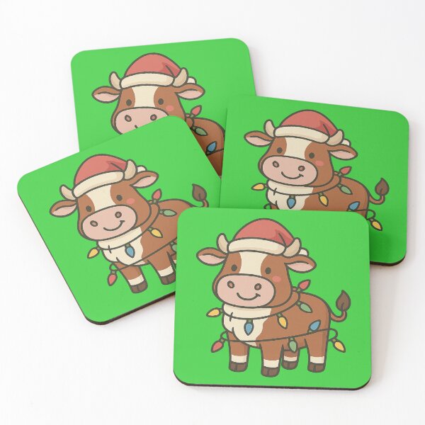 Item preview, Christmas Cow Cute Funny designed and sold by EstelleStar.