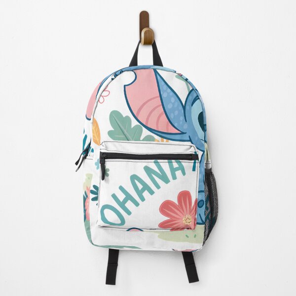 Item preview, Cute Stitch Ohana Means Family Lilo & Stitch Design with Hawaiian Flowers designed and sold by Fashvora.