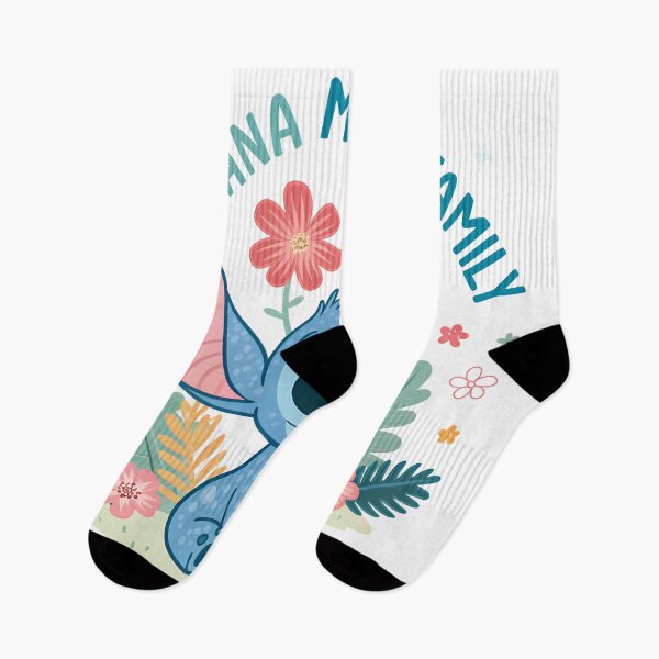 Item preview, Cute Stitch Ohana Means Family Lilo & Stitch Design with Hawaiian Flowers designed and sold by Fashvora.