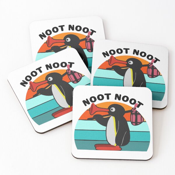 Item preview, Noot Noot Pingu Meme - Retro Vintage Animal Cute designed and sold by DVNarts.