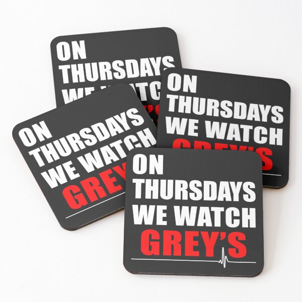 Item preview, ON THURSDAYS WE WATCH GREY'S  designed and sold by Victorvuart.