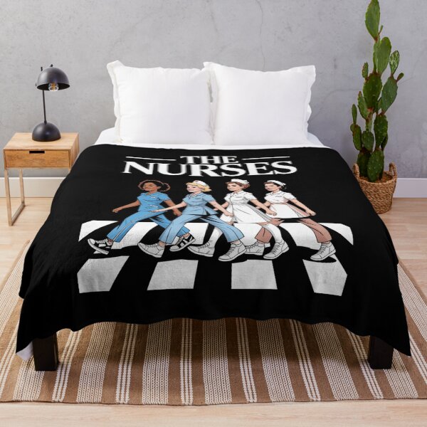 Item preview, The Nurses Crossing Abbey Road Parody designed and sold by flagylART.