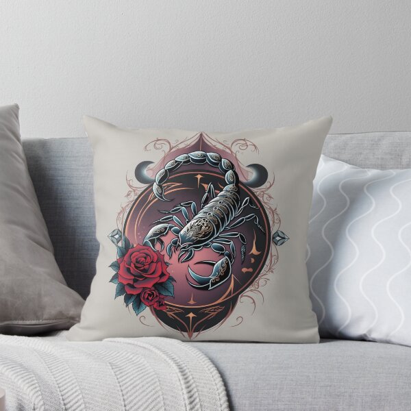 Artikelvorschau, Neo-traditioneller Skorpion – Zodiac Scorpion Artwork entworfen und verkauft von LaLi-Designs.