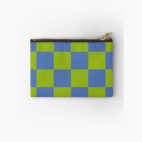 Item preview, Bubble Trouble Checks – Green & Blue designed and sold by StelinaBik.