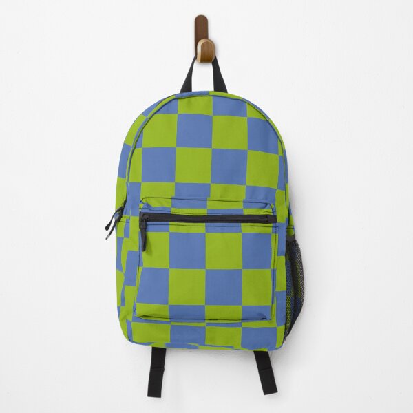 Item preview, Bubble Trouble Checks – Green & Blue designed and sold by StelinaBik.