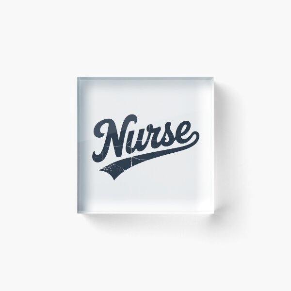 Item preview, Vintage Nurse Script Typography Retro Style designed and sold by flagylART.