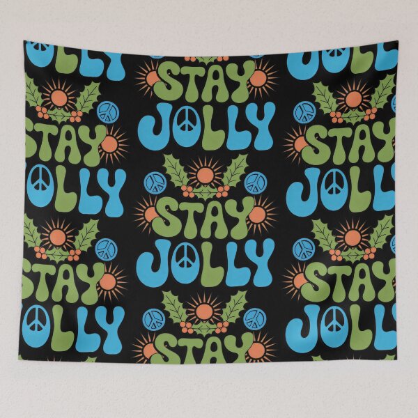Item preview, Vintage Christmas Spirit with Decorative Bursts designed and sold by SplashTastic.
