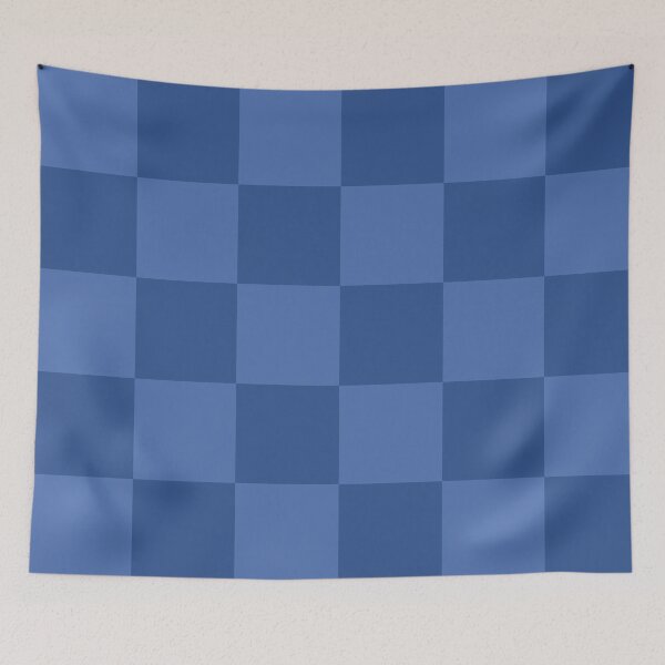 Item preview, Bubble Trouble Checks – Blue Shades designed and sold by StelinaBik.