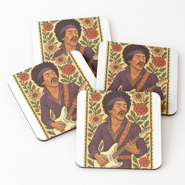 Artikelvorschau, Jimi Hendrix entworfen und verkauft von GalazArte.