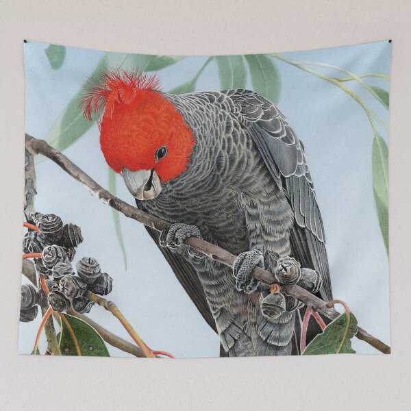 Item preview, BOUNTY - Gang-gang Cockatoo designed and sold by Frances McMahon Watercolour Bird Artist.