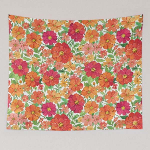 Item preview, Zinnias designed and sold by CoolPixels.