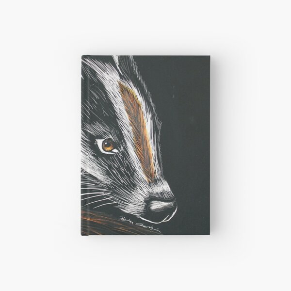 Item preview, Badger Scratchboard designed and sold by sketchetic.