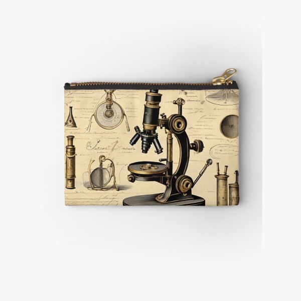 Item preview, Antique Microscope Illustration – Vintage Scientific Study designed and sold by Antik by Schulz.