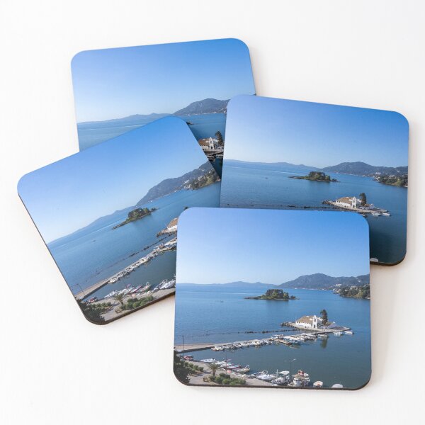Item preview, The Vlacherna monastery in Corfu designed and sold by pietrofoto.