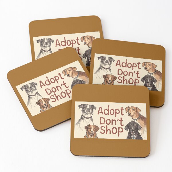 Item preview, Adopt don't shop pets designed and sold by Heavens Light.