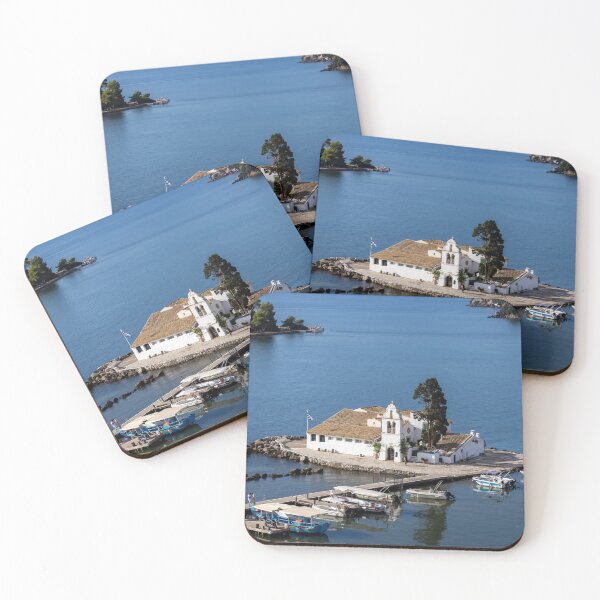 Item preview, The Vlacherna monastery in Corfu designed and sold by pietrofoto.