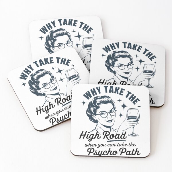 Item preview, High Road Quote - Retro Sarcasm designed and sold by Charlietule.
