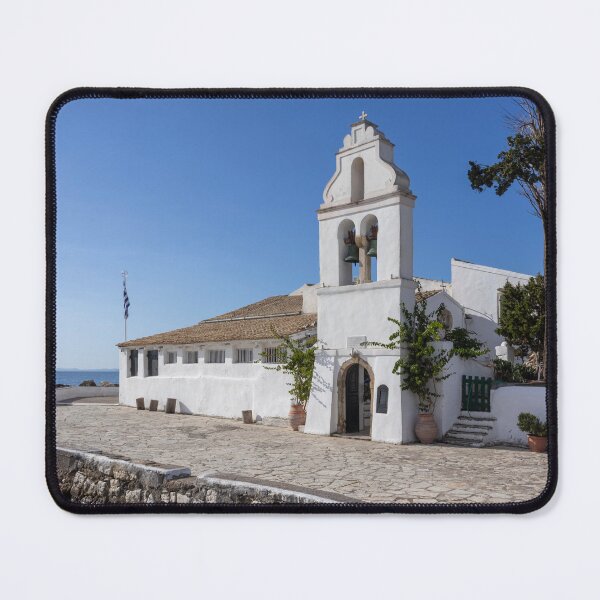 Item preview, The Vlacherna monastery in Corfu designed and sold by pietrofoto.