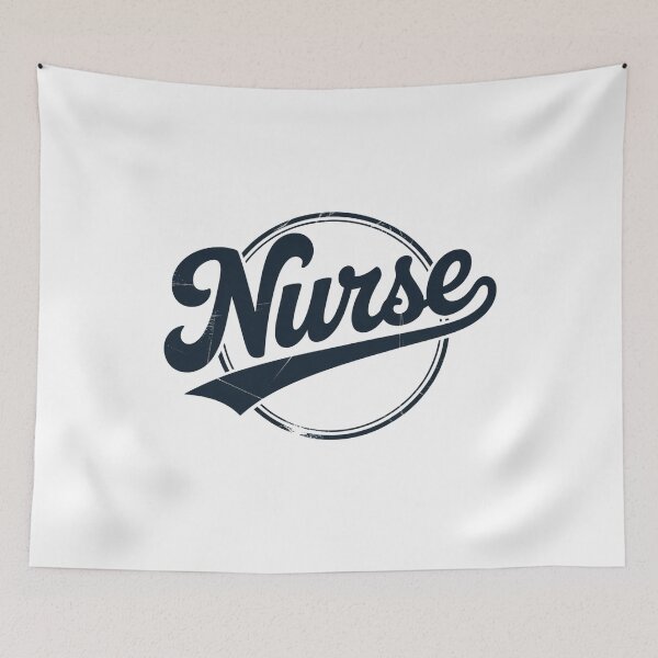 Item preview, Nurse Classic Vintage Script Retro Design designed and sold by flagylART.