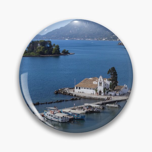 Item preview, The Vlacherna monastery in Corfu designed and sold by pietrofoto.