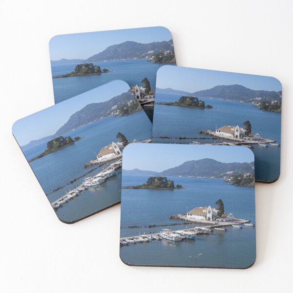 Item preview, The Vlacherna monastery in Corfu designed and sold by pietrofoto.