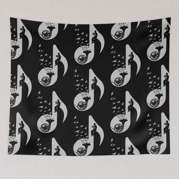 Item preview, Musical note - French Horn designed and sold by barmalisiRTB.