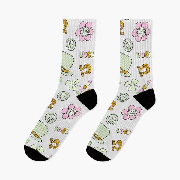 Item preview, St-Patrick's-Day-cute-pattern designed and sold by Retro Street Studios.