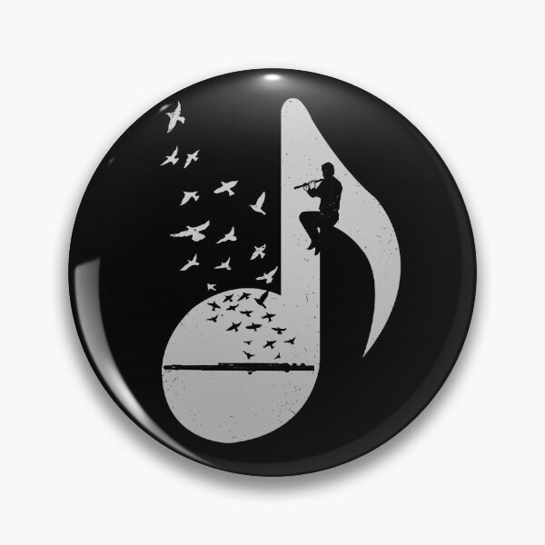Item preview, Musical note - Flute designed and sold by barmalisiRTB.