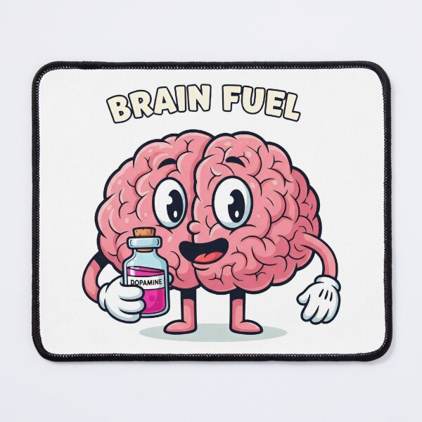 Item preview, Light Pink Brain and Dopamine Motivation designed and sold by SplashTastic.
