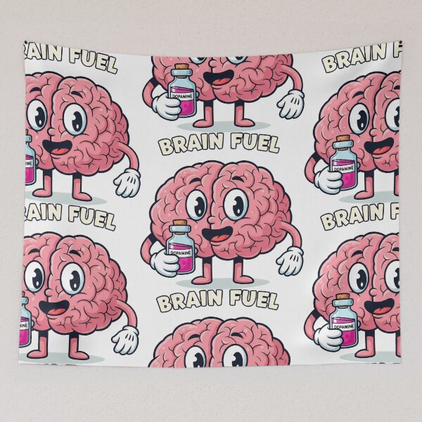 Item preview, Light Pink Brain and Dopamine Motivation designed and sold by SplashTastic.