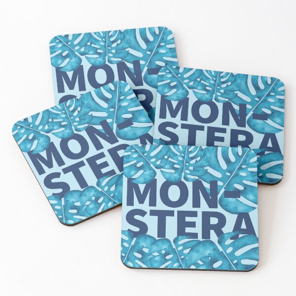 Item preview, Monstera Blues designed and sold by WildWordsDesign.