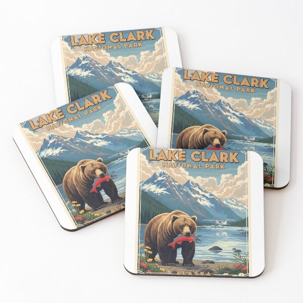 Item preview, Lake Clark National Park and Preserve  designed and sold by LittleArij.