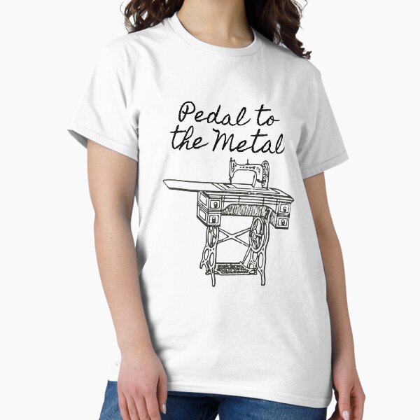 Item preview, Pedal to the Metal Humorous Sewing Machine  designed and sold by nerdchild.
