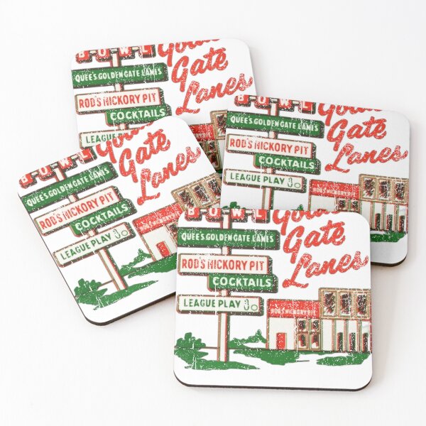 Item preview, Golden Gate Lanes - San Francisco, CA Retro Bowling Alley designed and sold by HerrProfHei.