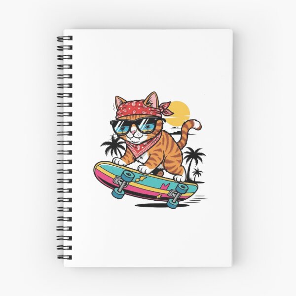 Item preview, Skater cat designed and sold by inkflair2.