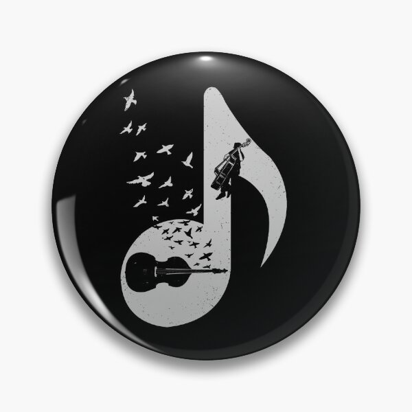 Item preview, Musical note - Double Bass designed and sold by barmalisiRTB.