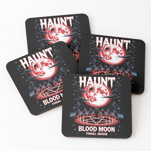 Item preview, Blood Moon – Creepy Retro Witch Ritual Halloween Graphic designed and sold by Taans-Creation.