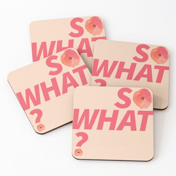 Item preview, So What if I like Poppies designed and sold by WildWordsDesign.