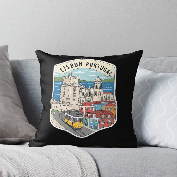 Item preview, Lisbon Portugal Travel Art  designed and sold by LittleArij.