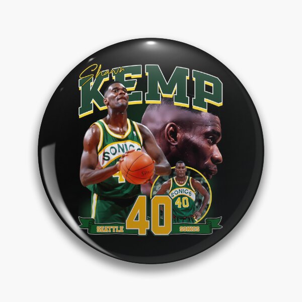 Artikelvorschau, Shawn Kemp, die Reignman-Legende im Basketball, mit Signatur entworfen und verkauft von JosephVannote.