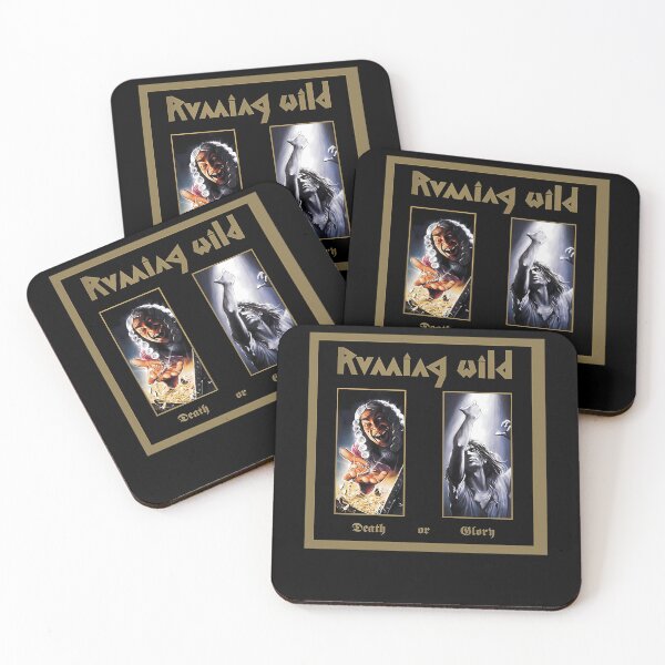 Item preview, Run.ning Wild - De.ath or Glory 1989  designed and sold by OlympiaLanglais.