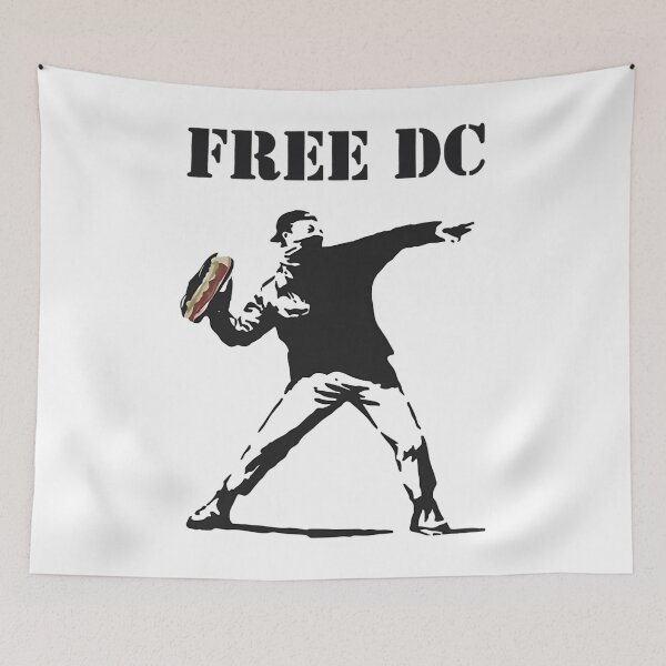 Item preview,  Sandwich Guy Banksy Inspired Dc Statehood Advocate designed and sold by HenriVasseur.